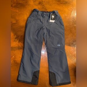 Outdoor Research Women’s Naval Blue Snowcrew Pants, Medium